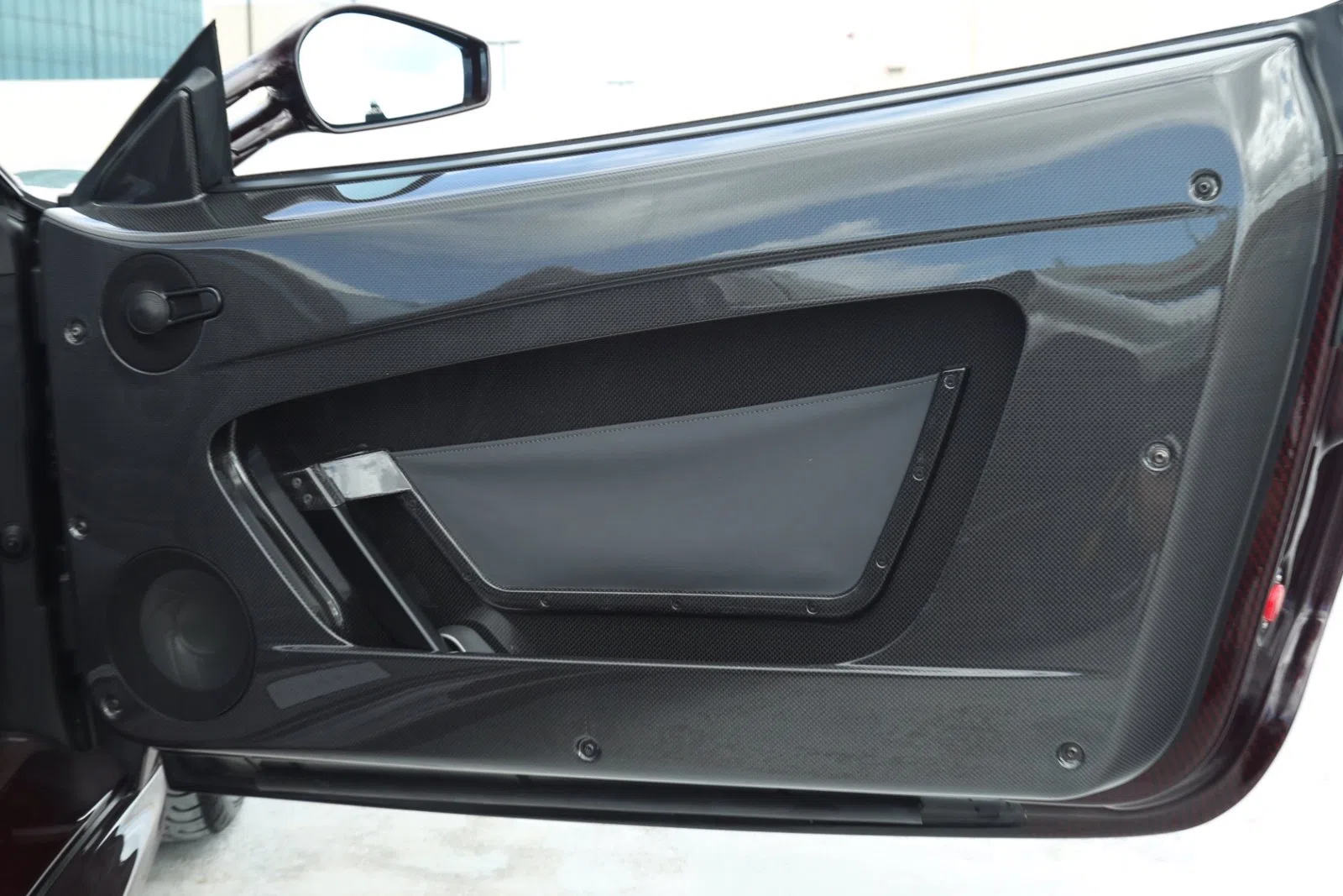2009 Ferrari F430 Scuderia Spider 16M interior, door panel, Gray