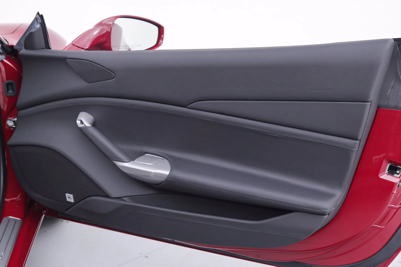 2018 Ferrari 488 GTB 70th Anniversary interior, door panel, Tan Leather