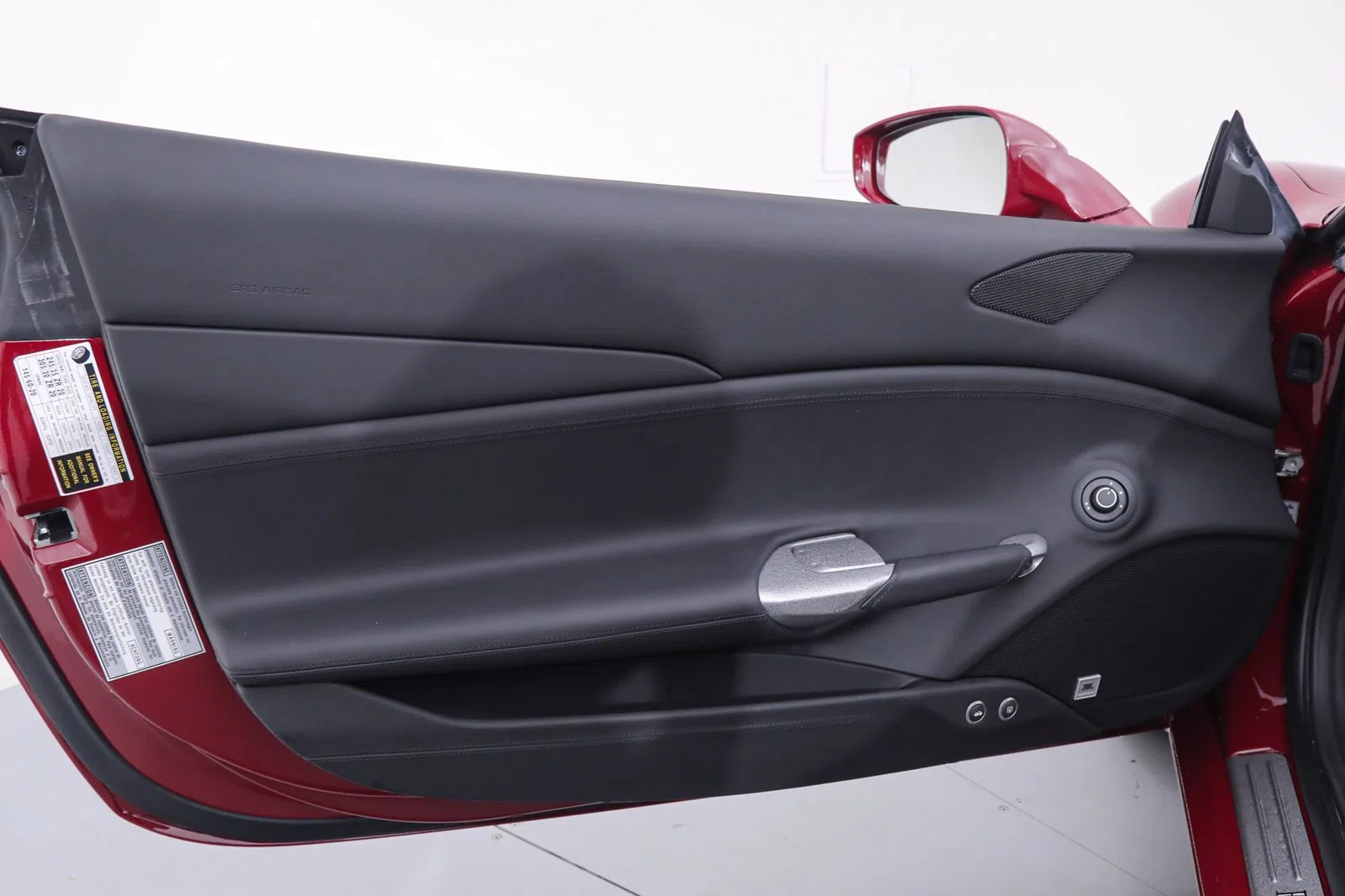 2018 Ferrari 488 GTB 70th Anniversary interior, door panel, Tan Leather