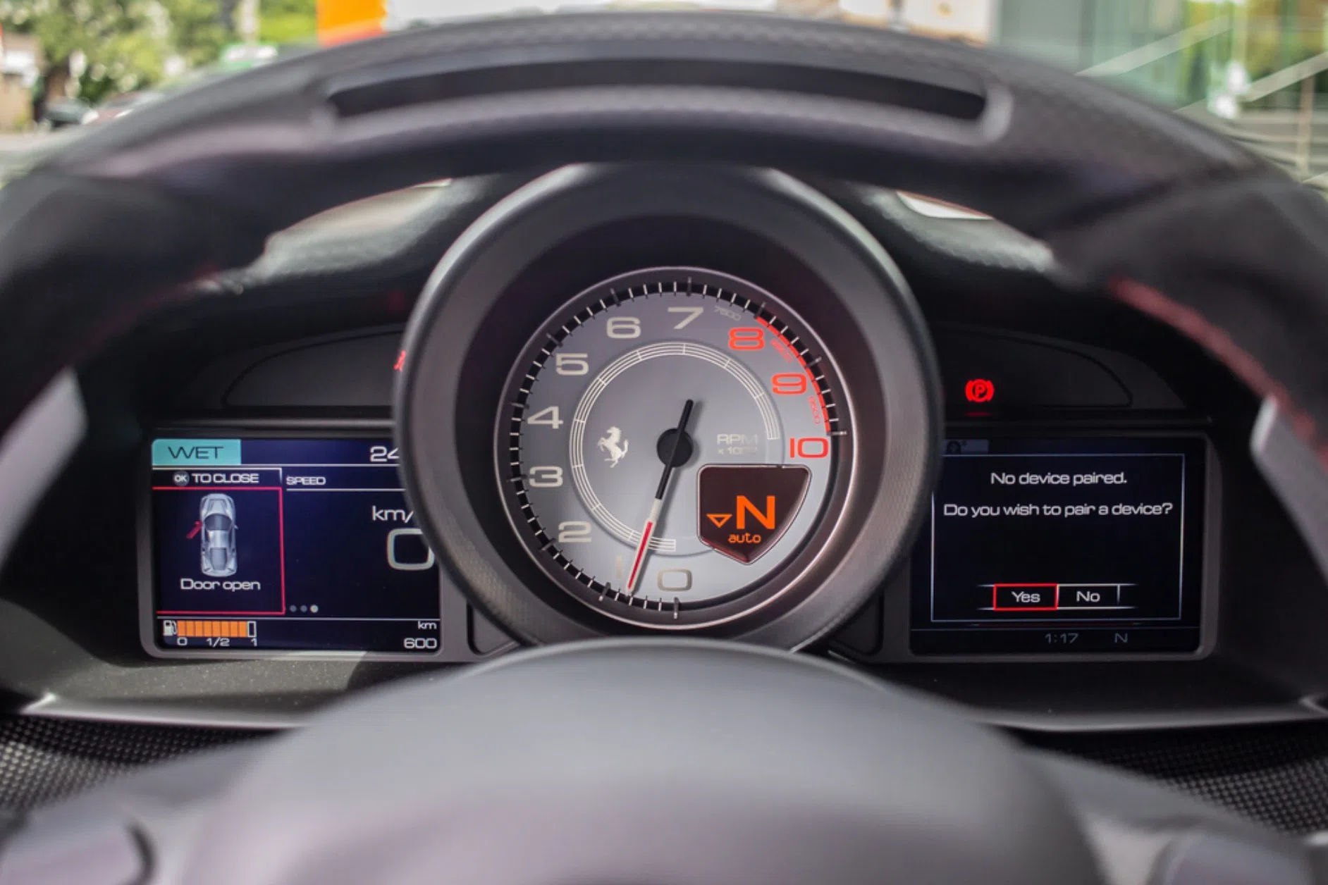 2019 Ferrari 488 Pista Piloti interior