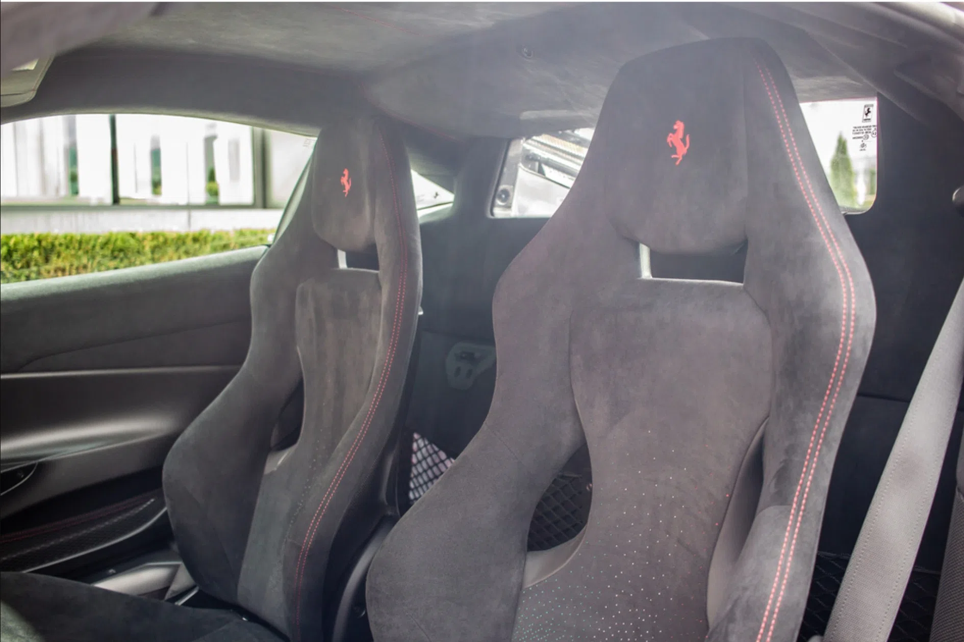 2019 Ferrari 488 Pista Piloti interior, seats