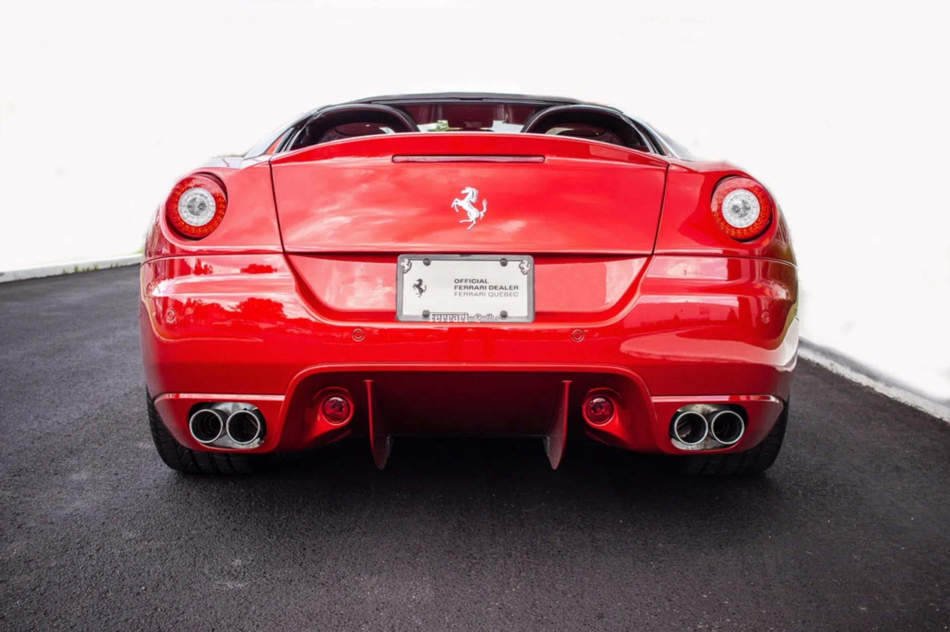 2011 Ferrari 599 SA Aperta for sale, exterior, Rosso Corsa