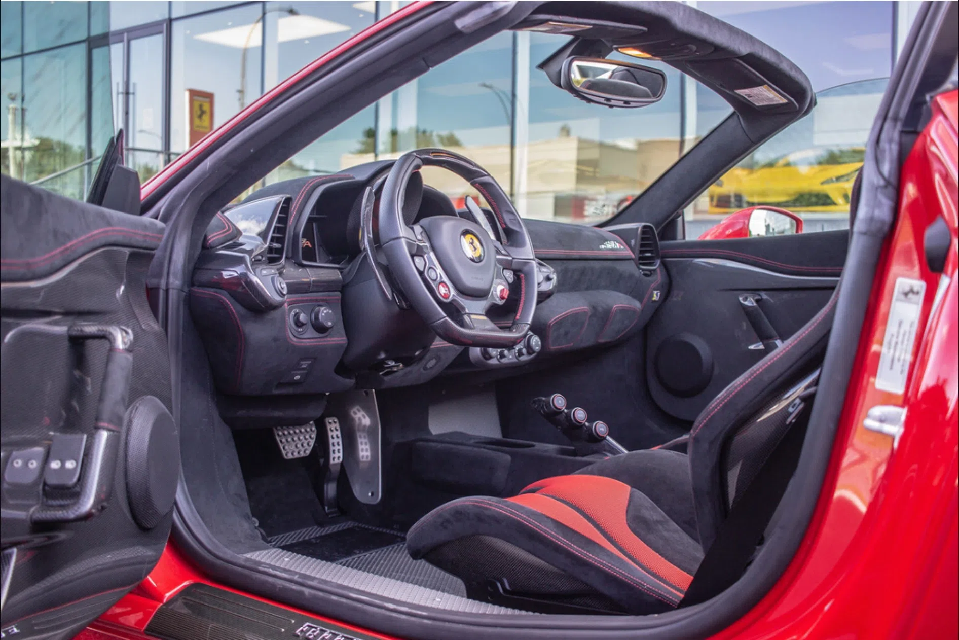 2015 Ferrari 458 Speciale Aperta interior