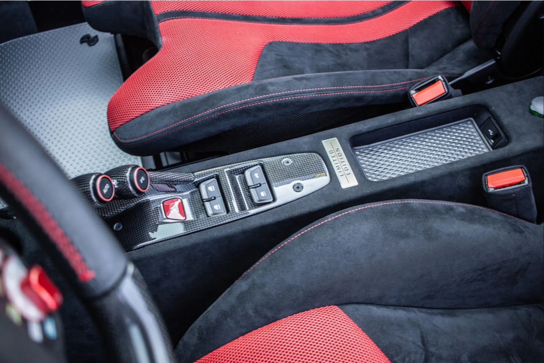 2015 Ferrari 458 Speciale Aperta interior, center console