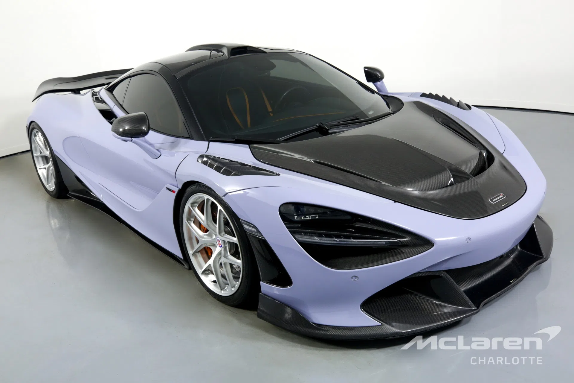 2018 McLaren 720S Performance for sale, front three-quarter view, Ceramic Grey