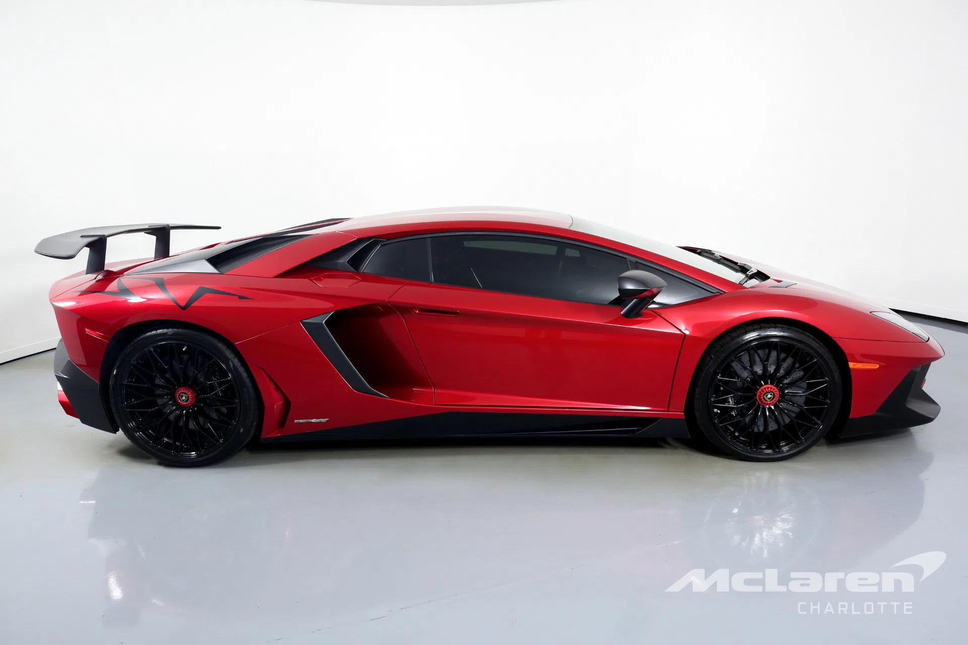 2016 Lamborghini Aventador LP 750-4 SV for sale, exterior, Rosso BIA Glittered