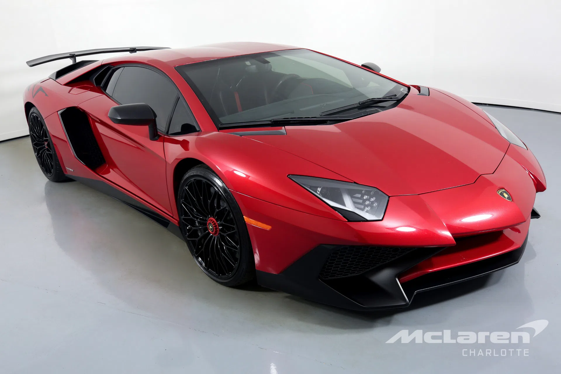 2016 Lamborghini Aventador LP 750-4 SV for sale, exterior, Rosso BIA Glittered