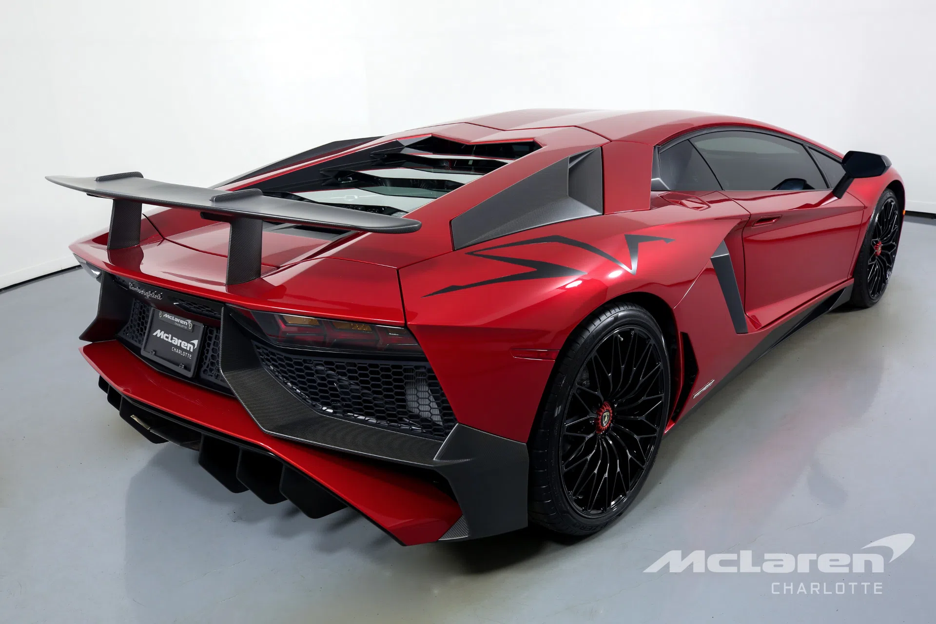2016 Lamborghini Aventador LP 750-4 SV for sale, exterior, Rosso BIA Glittered