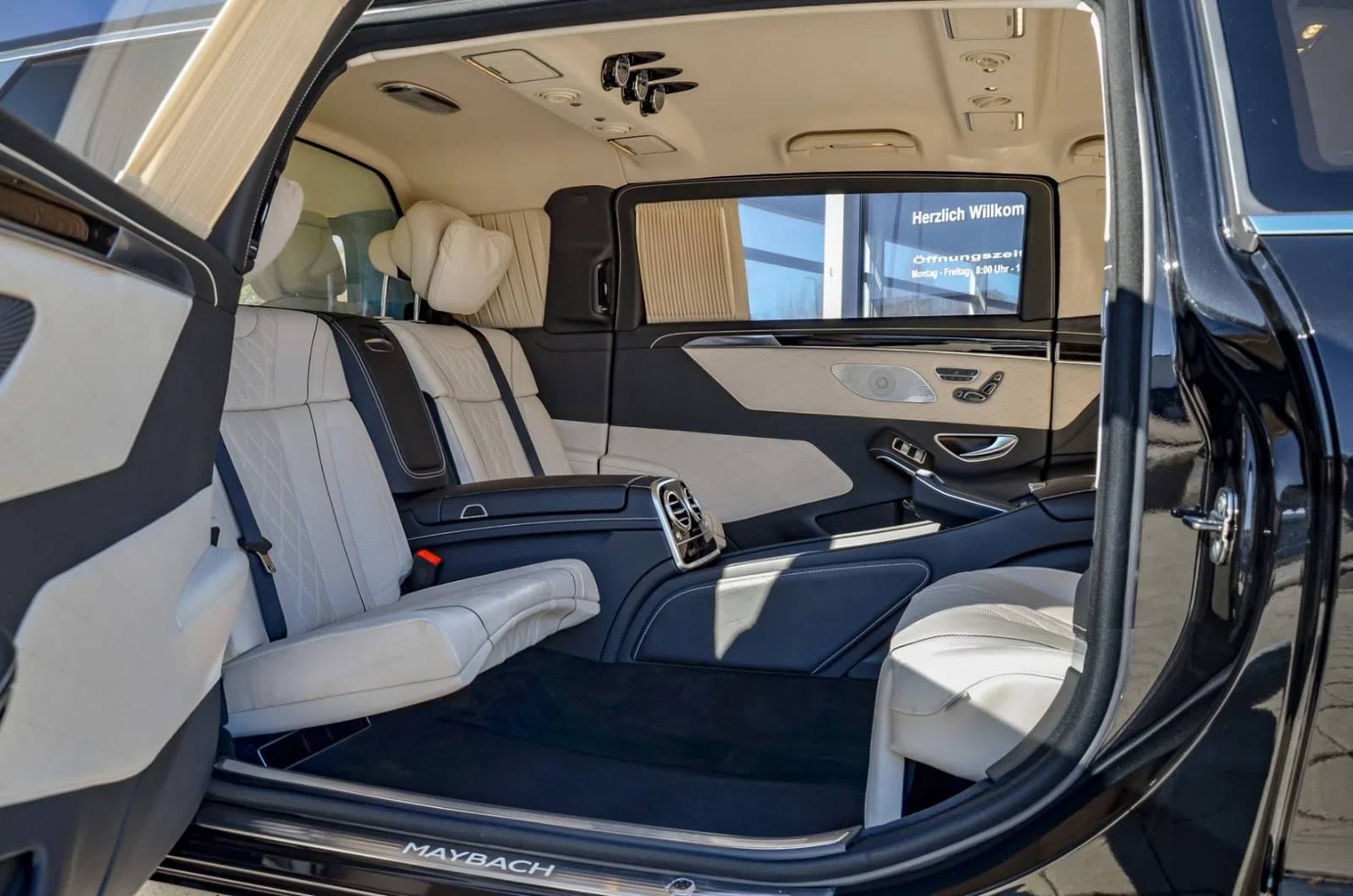 2021 Mercedes-Maybach S 650 PULLMAN VR9 interior, seats, Beige | Leder