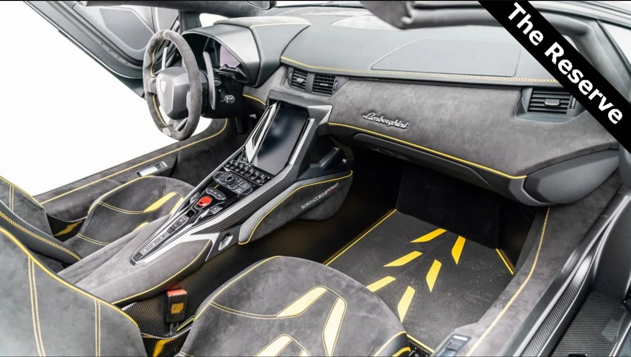 2017 Lamborghini Centenario Roadster interior