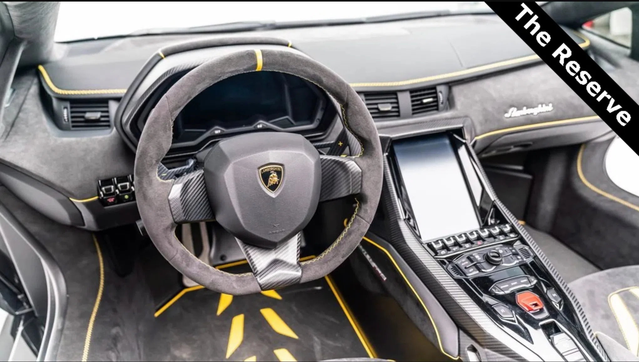 2017 Lamborghini Centenario Roadster interior