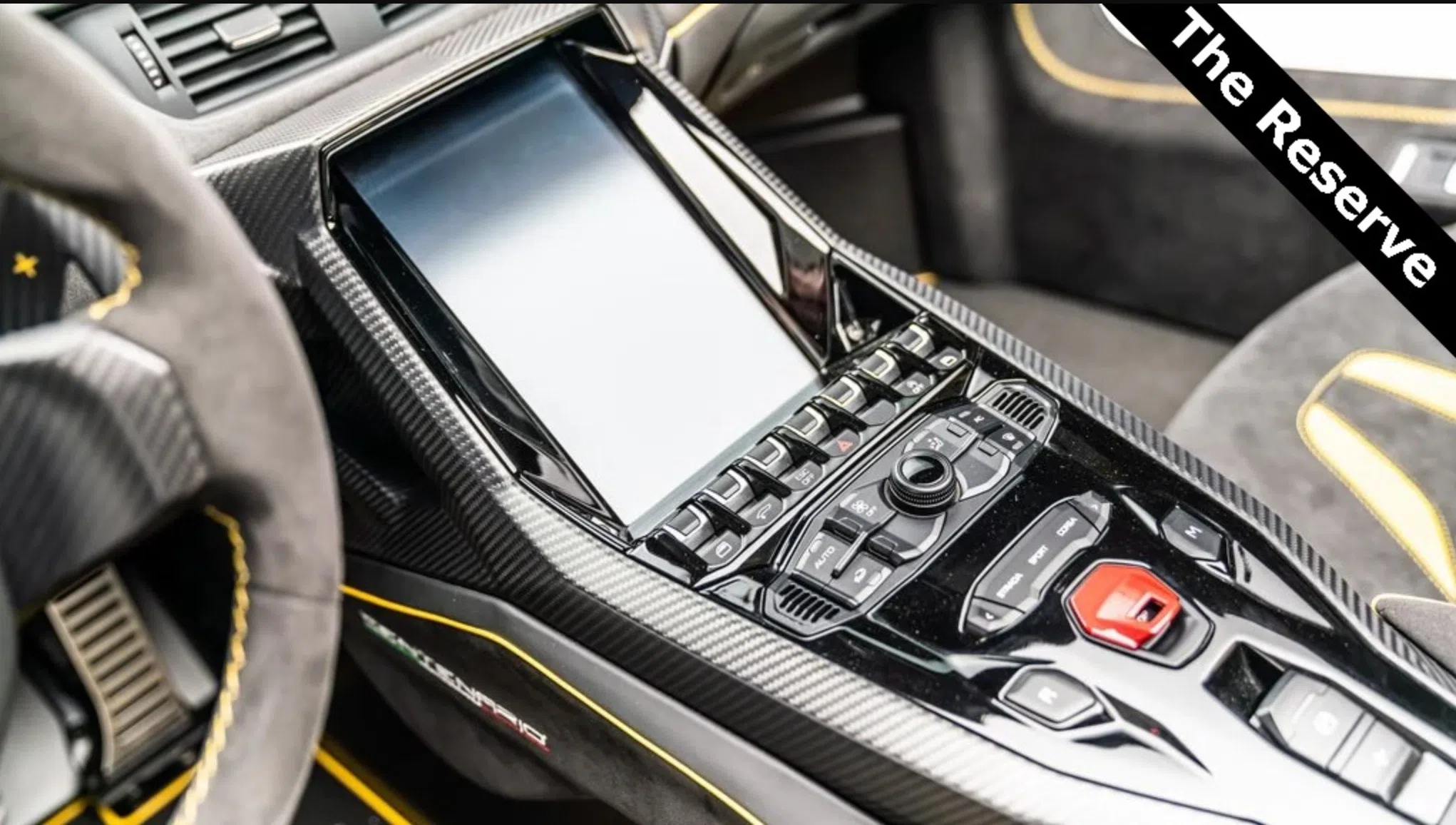 2017 Lamborghini Centenario Roadster interior