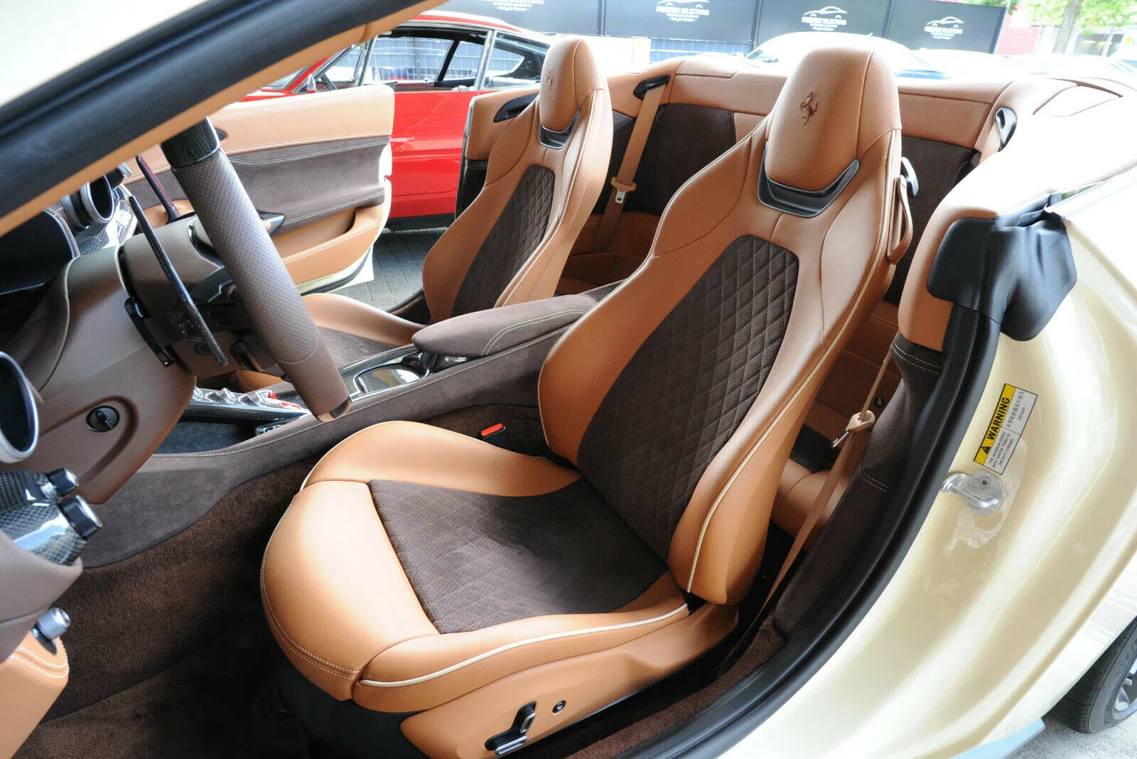 2020 Ferrari Portofino interior, seats