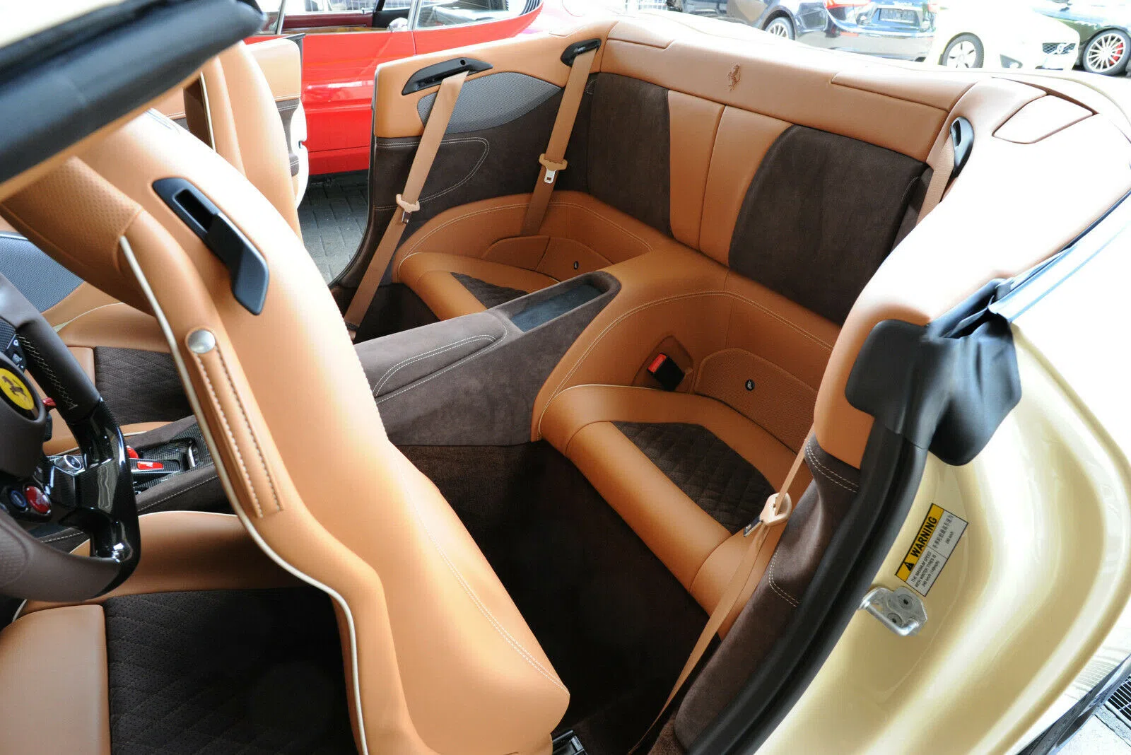 2020 Ferrari Portofino interior, seats