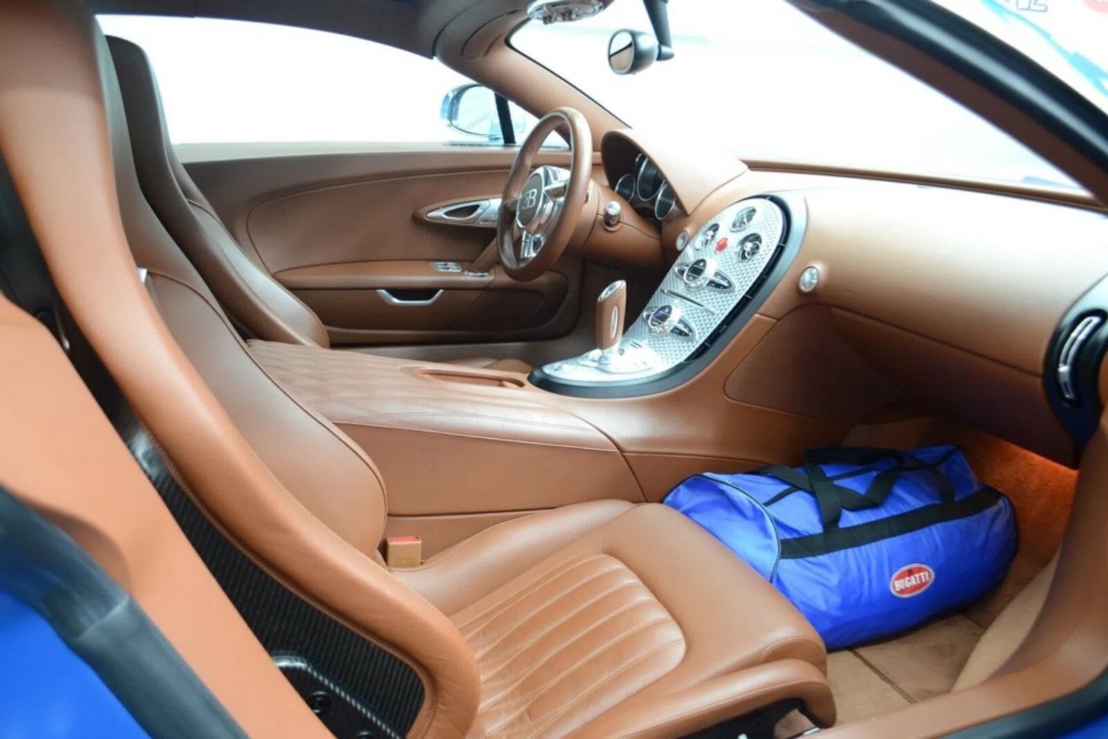 2015 Bugatti Veyron interior, seats