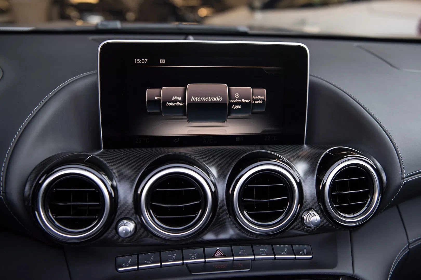2017 Mercedes-AMG GT C Roadster interior