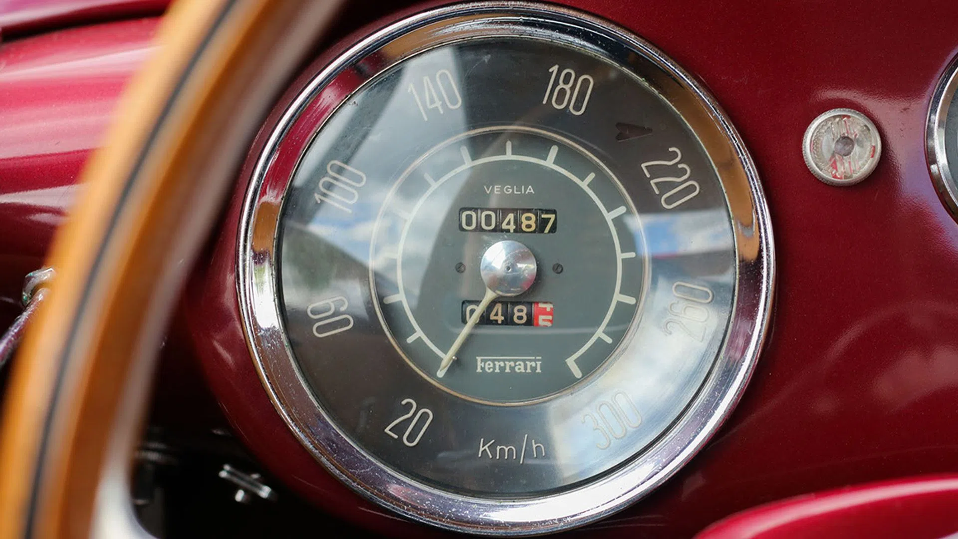 1957 Ferrari 250GT Coupe Boano interior