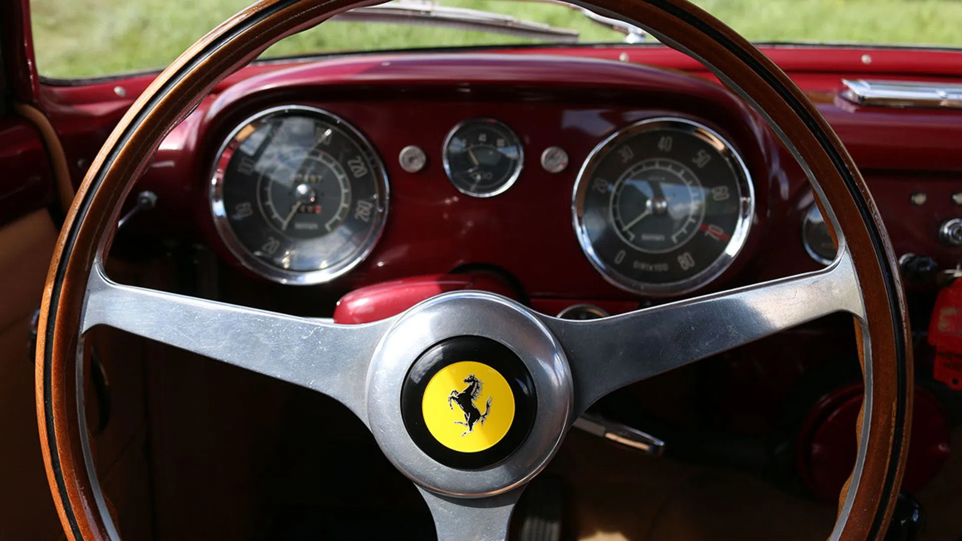 1957 Ferrari 250GT Coupe Boano interior