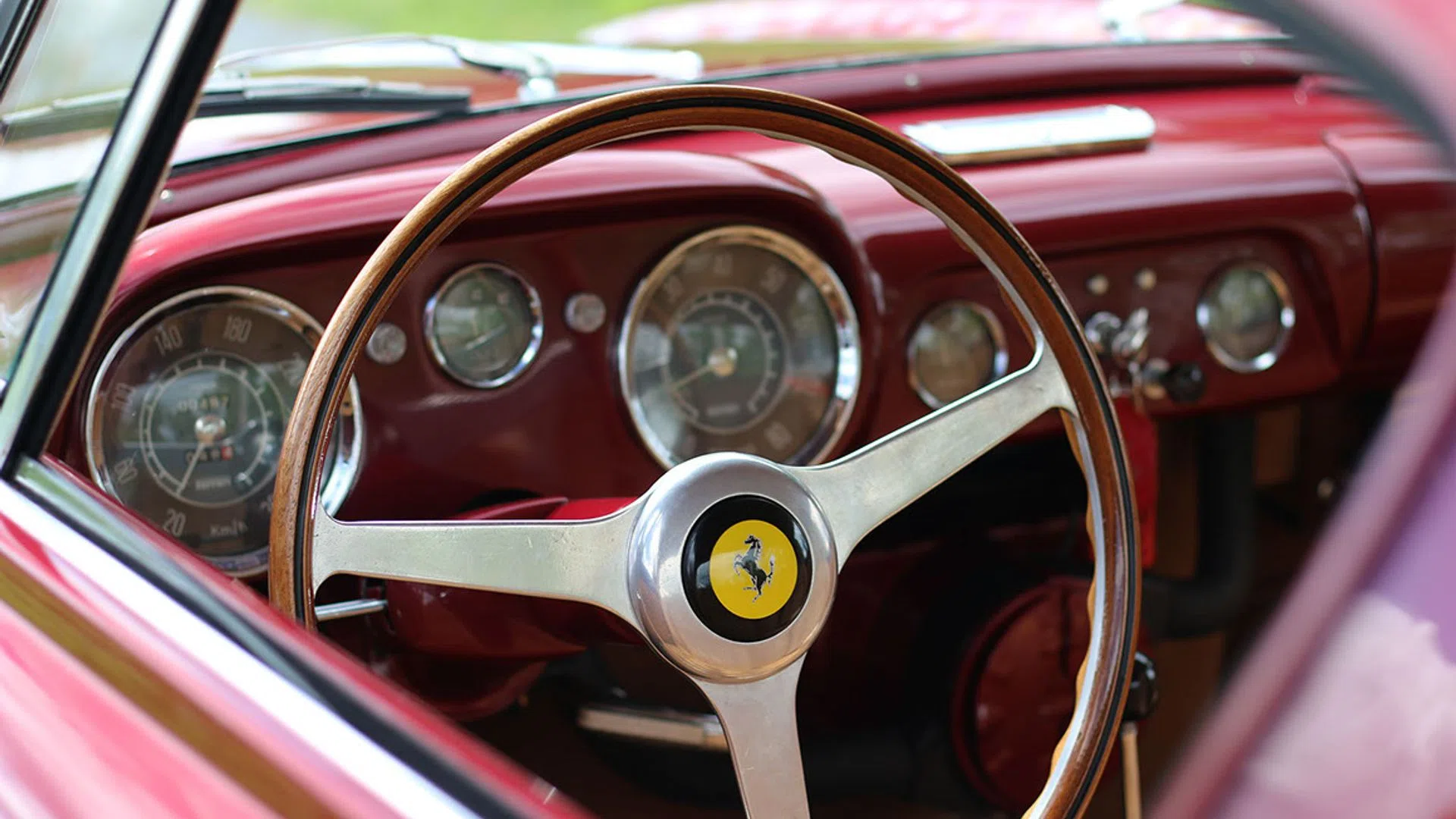 1957 Ferrari 250GT Coupe Boano interior