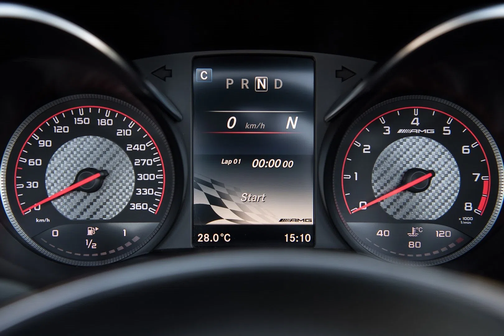 2017 Mercedes-AMG GT C Roadster interior