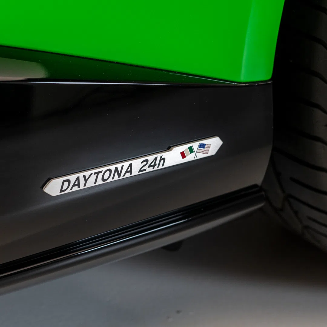 2021 Lamborghini Huracan EVO GT Celebration interior, door sill