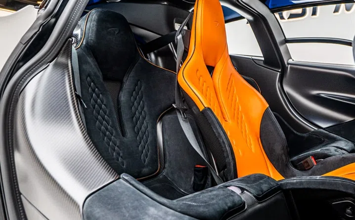 2021 McLaren Speedtail interior, seats