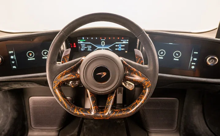 2021 McLaren Speedtail interior