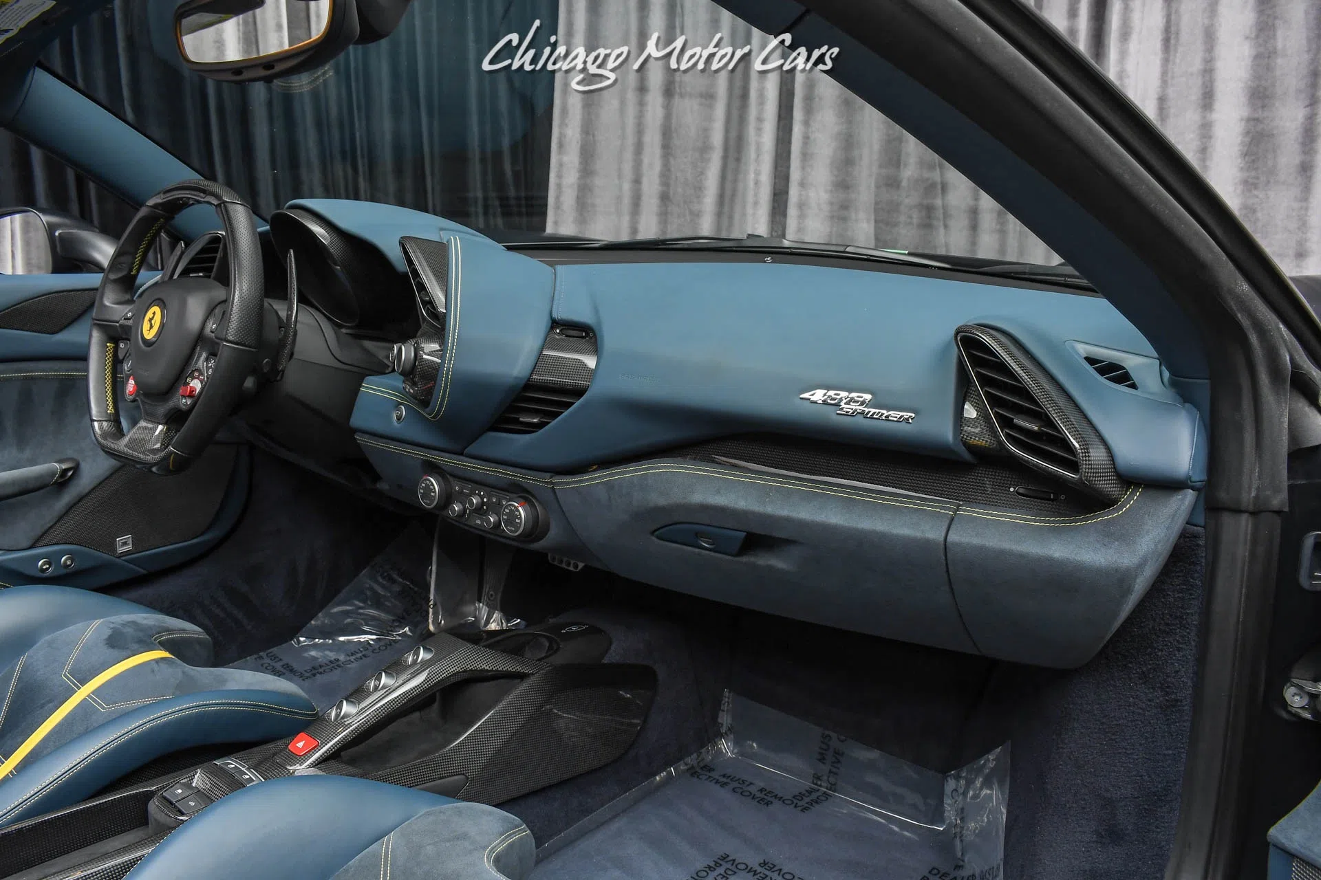 2018 Ferrari 488 Spider interior