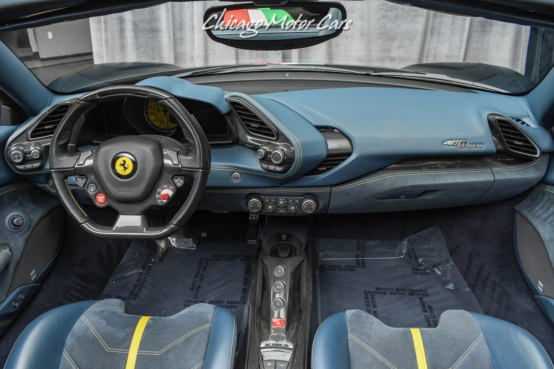 2018 Ferrari 488 Spider interior