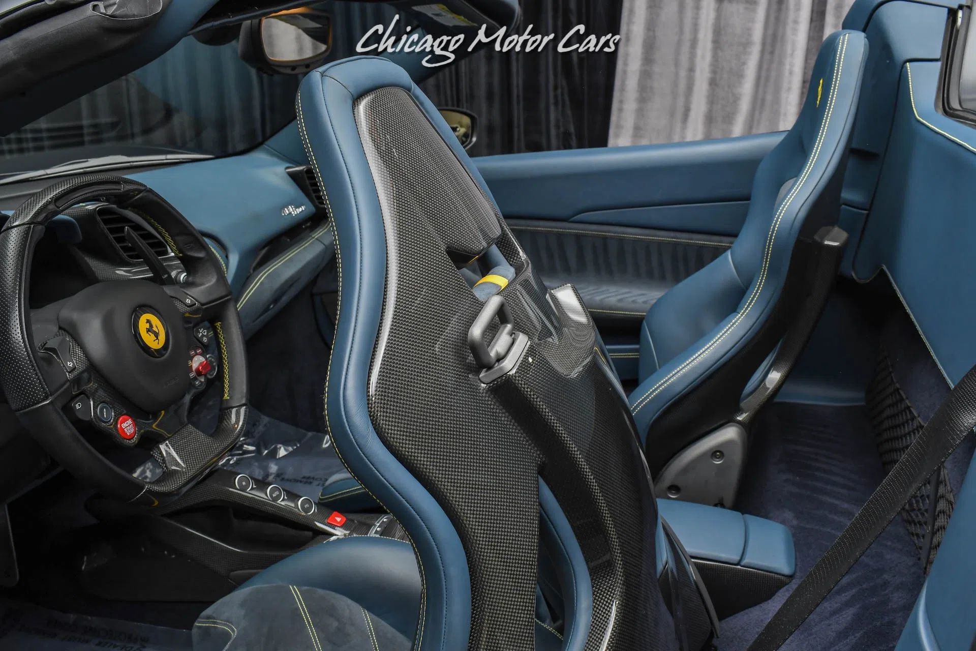 2018 Ferrari 488 Spider interior
