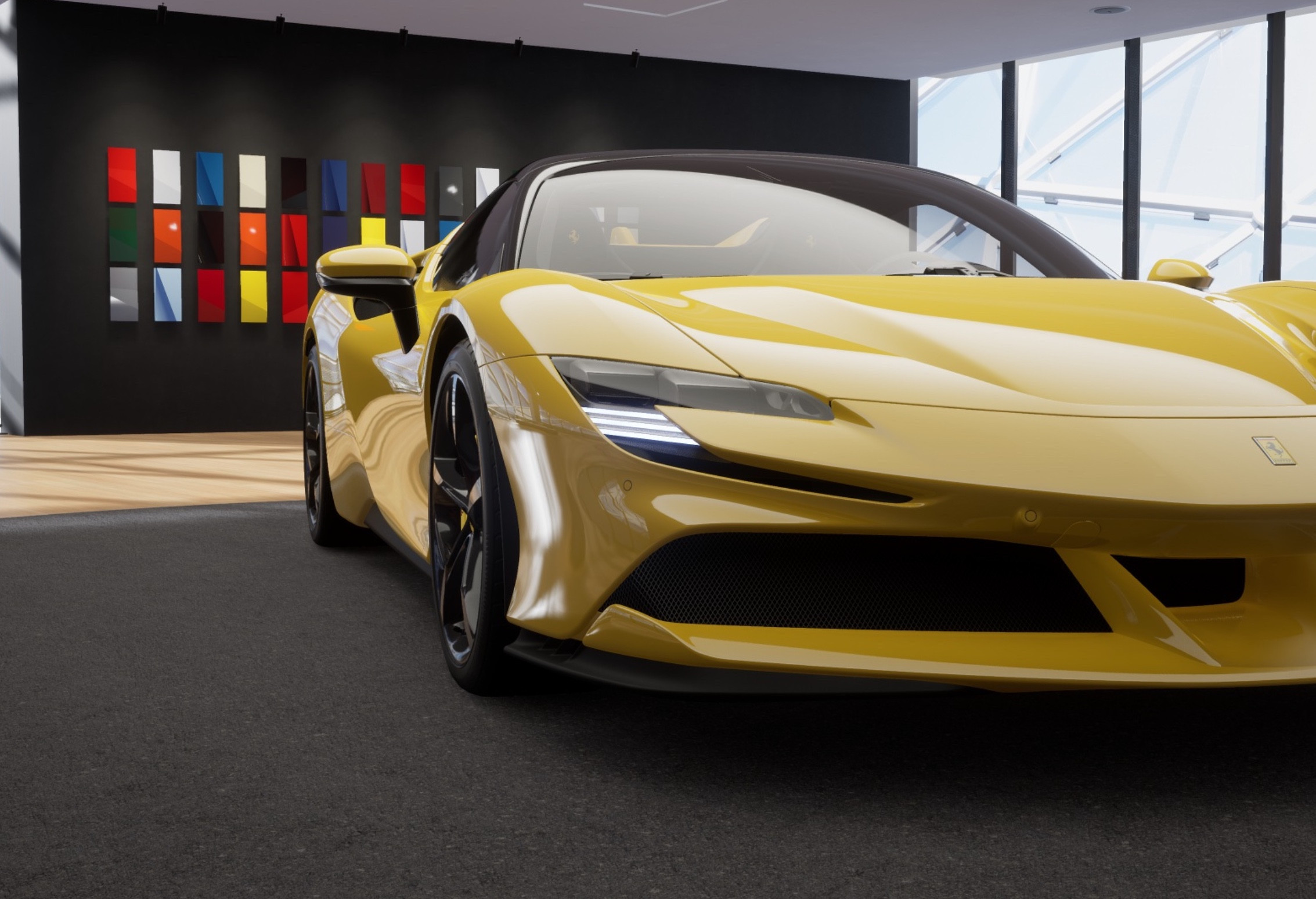 2022 Ferrari SF90 SPIDER, 3/9