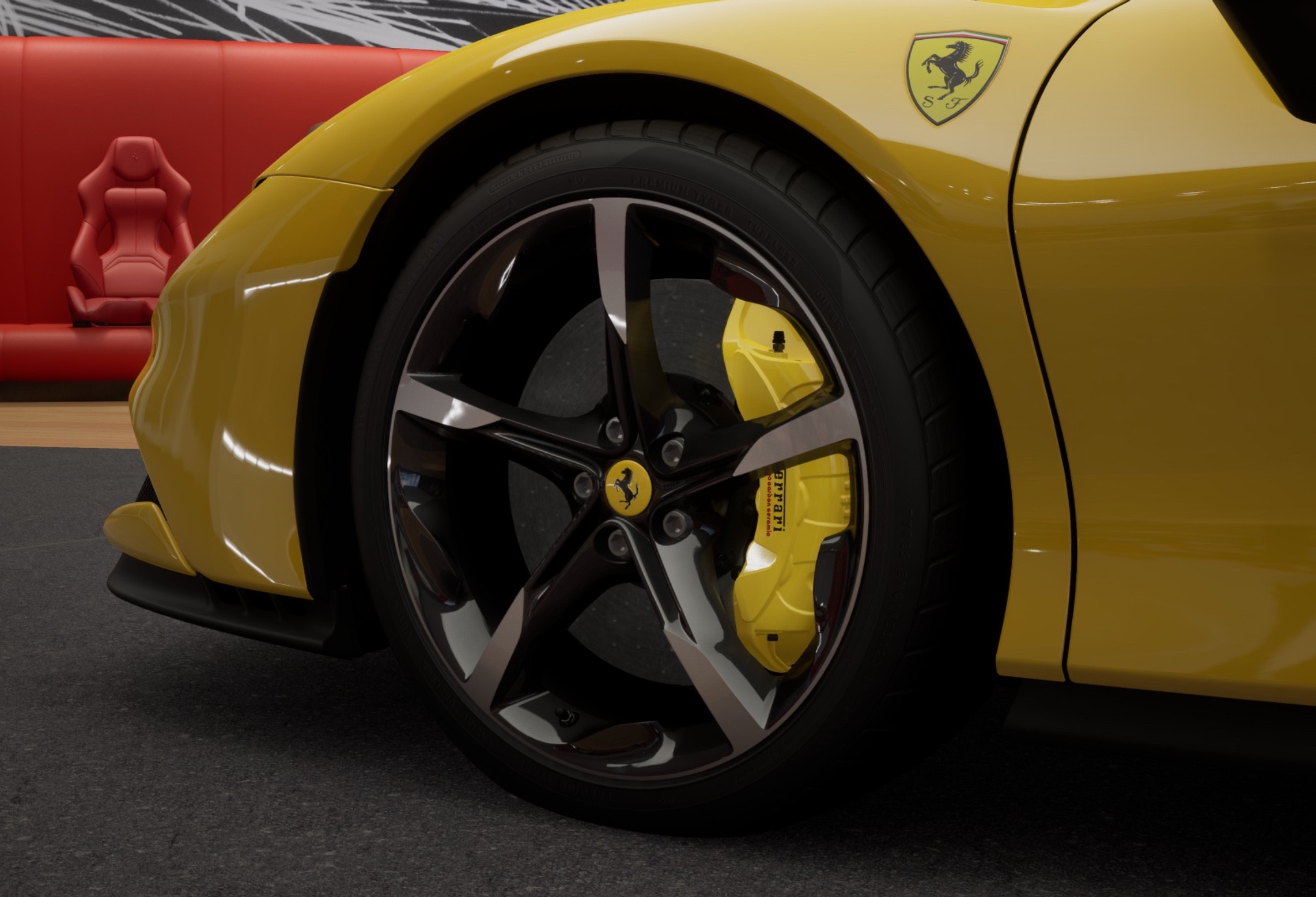 2022 Ferrari SF90 SPIDER, 6/9