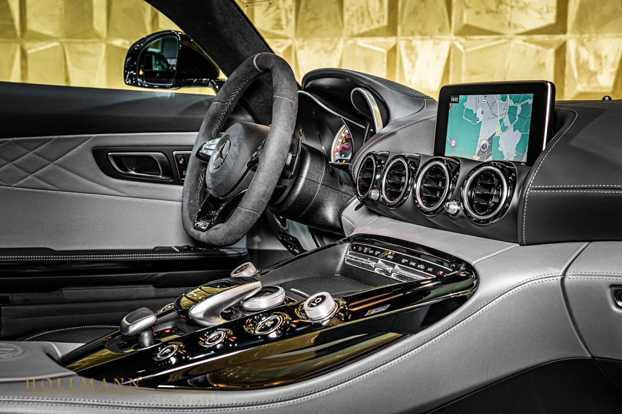 2018 Mercedes-Benz AMG GT C Coupe + Edition 50 interior, Exclusive Gray/Black
