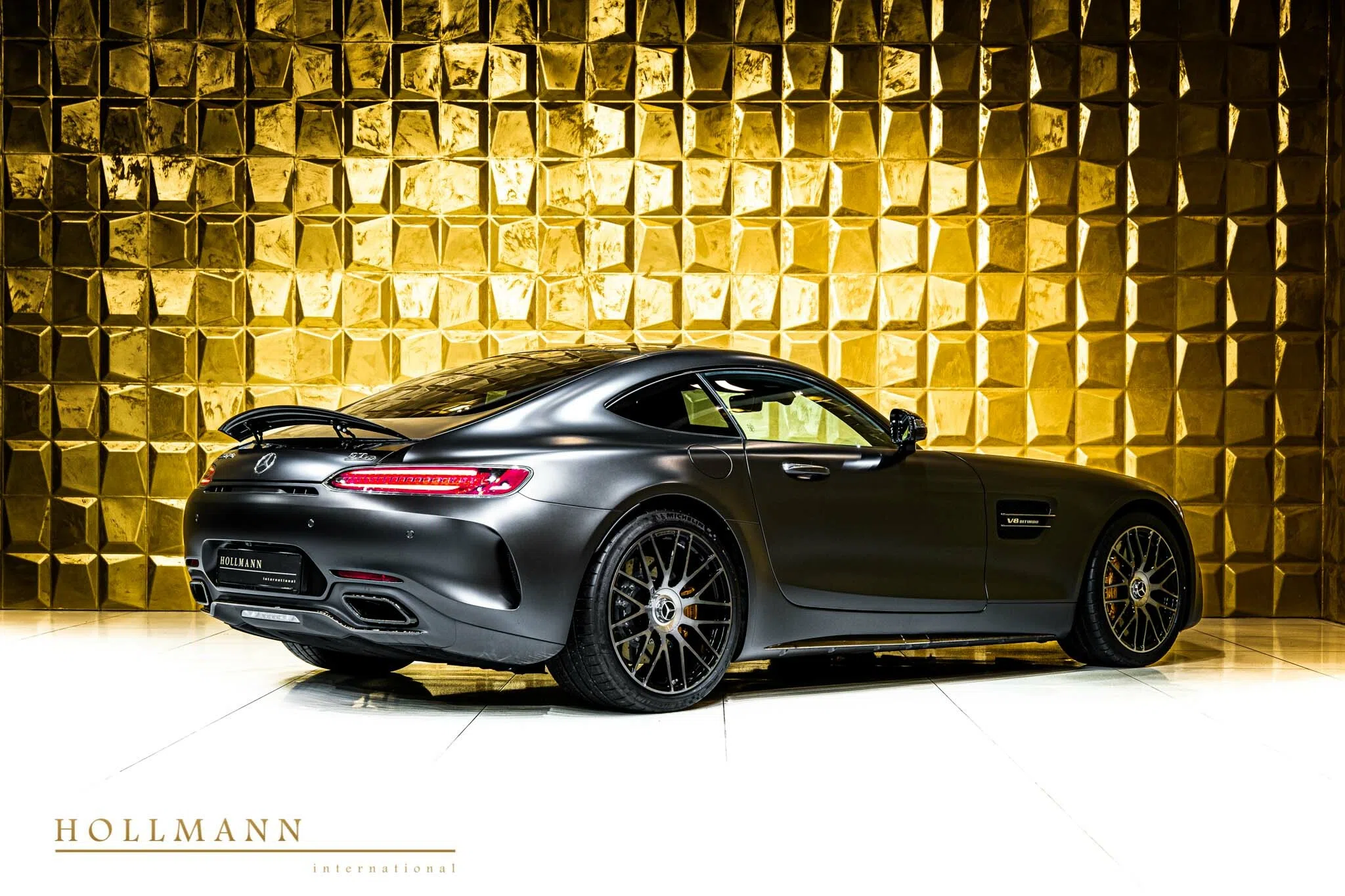 2018 Mercedes-Benz AMG GT C Coupe + Edition 50 for sale, exterior, Graphite Gray Magno