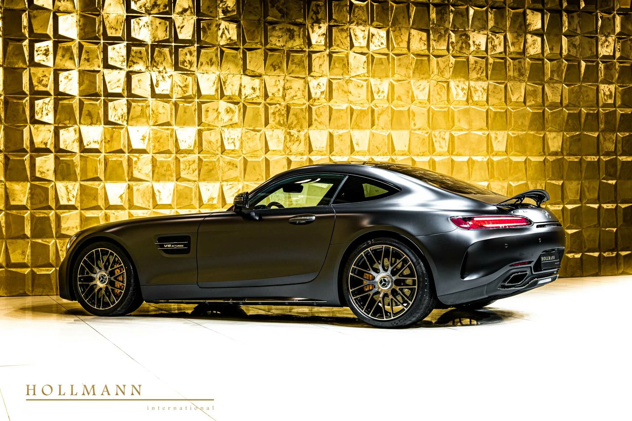 2018 Mercedes-Benz AMG GT C Coupe + Edition 50 for sale, exterior, Graphite Gray Magno
