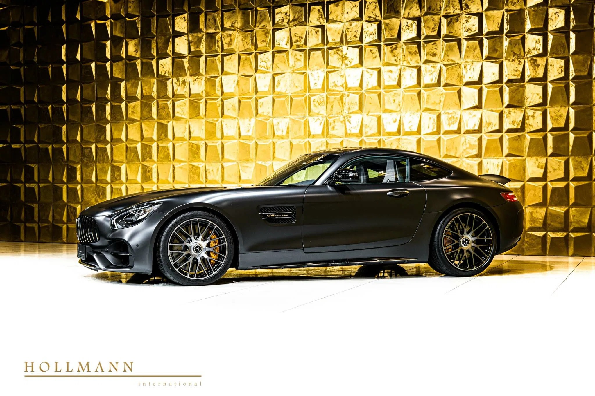 2018 Mercedes-Benz AMG GT C Coupe + Edition 50 for sale, exterior, Graphite Gray Magno