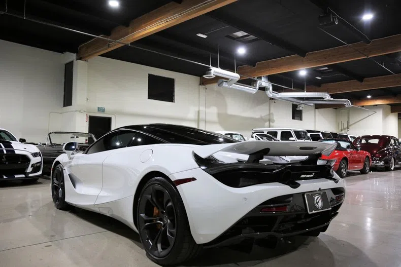 2020 McLaren 720S for sale, exterior, Silica White