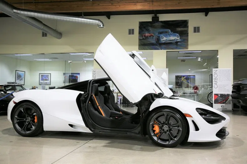 2020 McLaren 720S for sale, exterior, Silica White