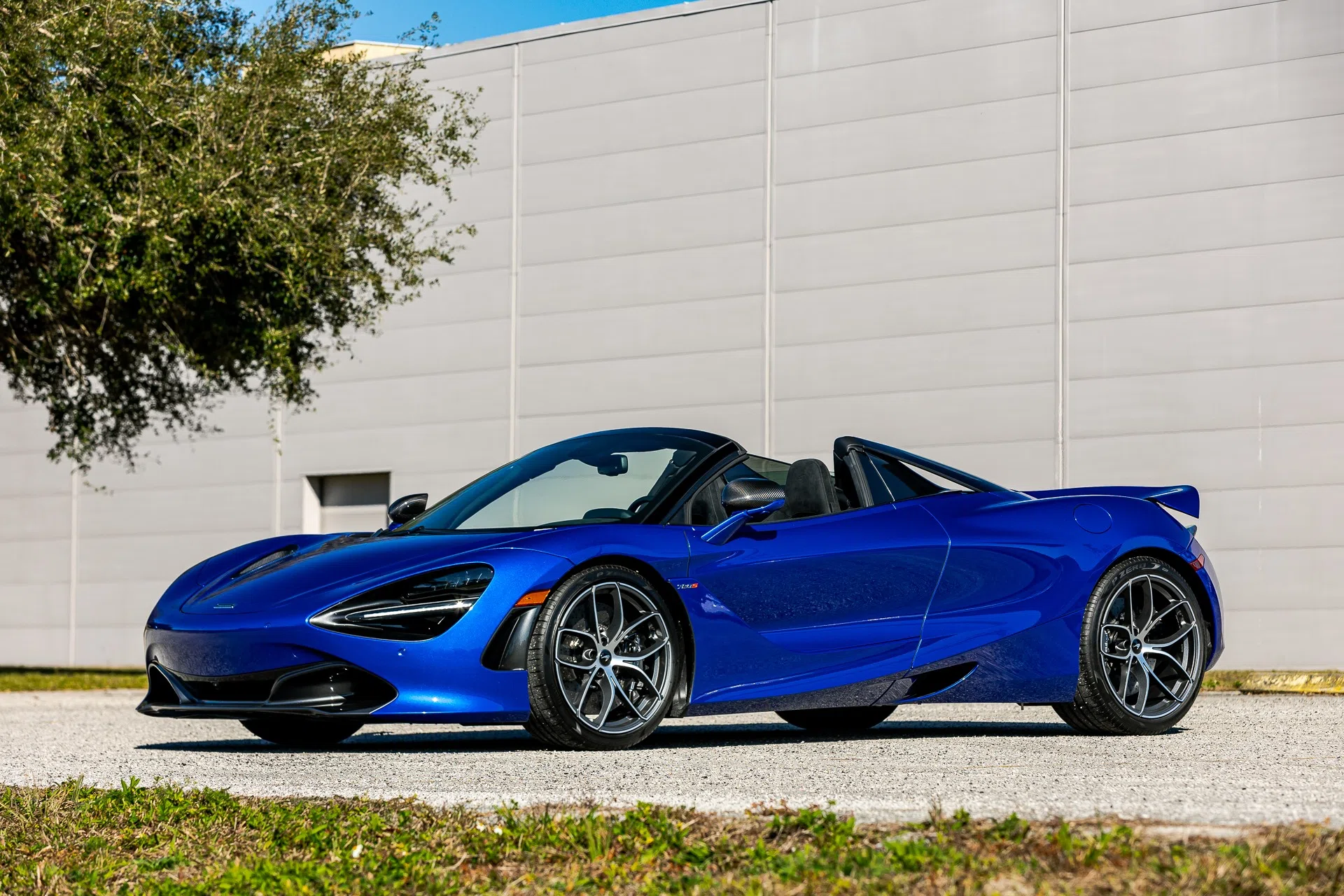 2020 McLaren 720S Spider Performance for sale, exterior, Burton Blue