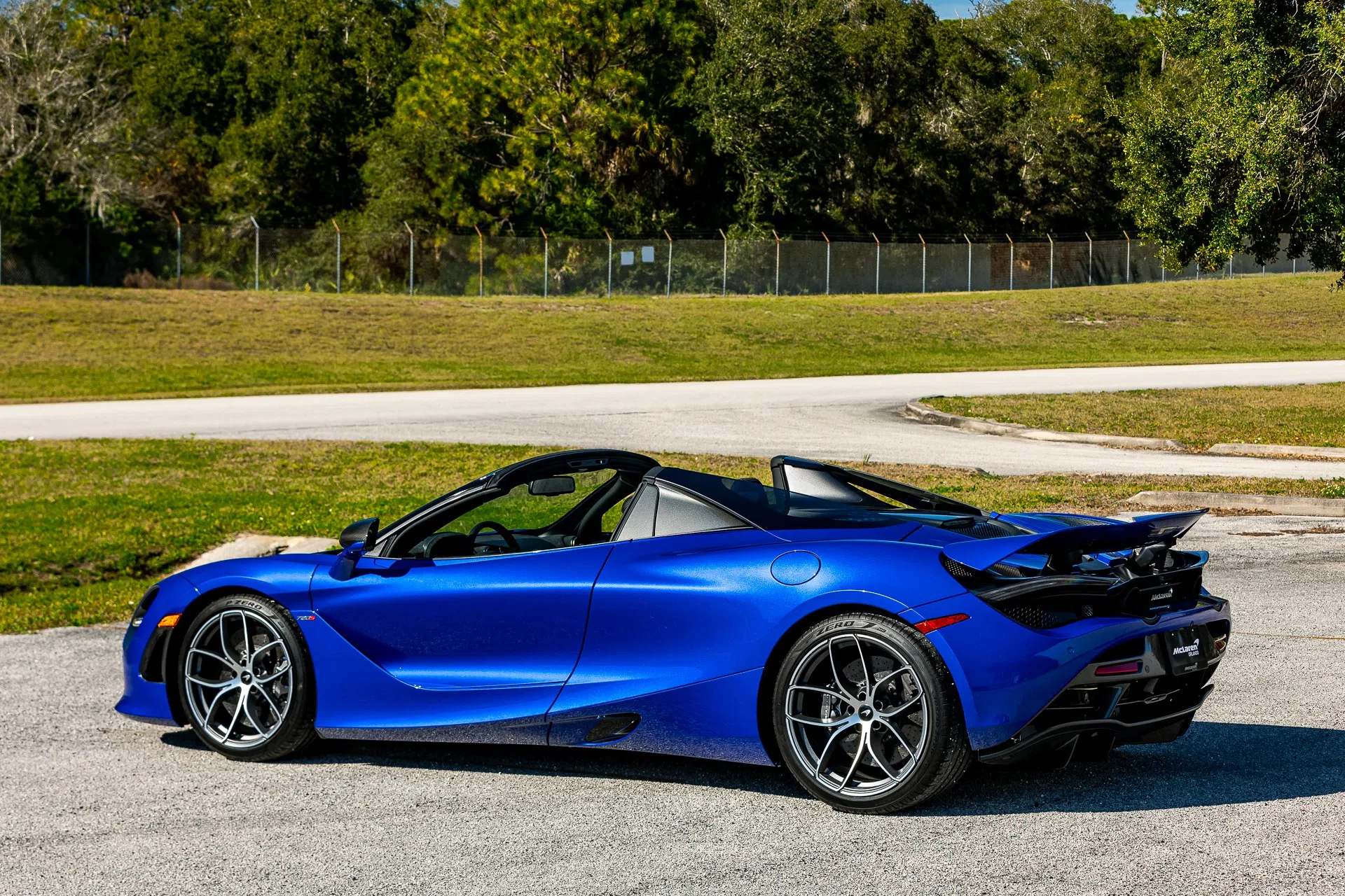 2020 McLaren 720S Spider Performance for sale, exterior, Burton Blue