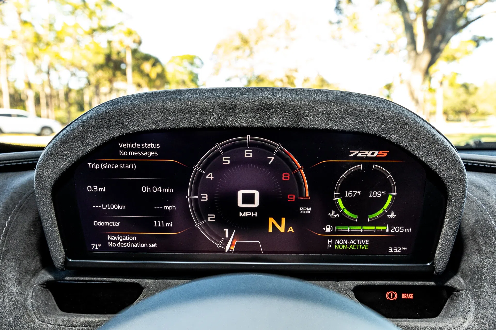 2020 McLaren 720S Spider Performance interior, Carbon Black with Jet Black Insert