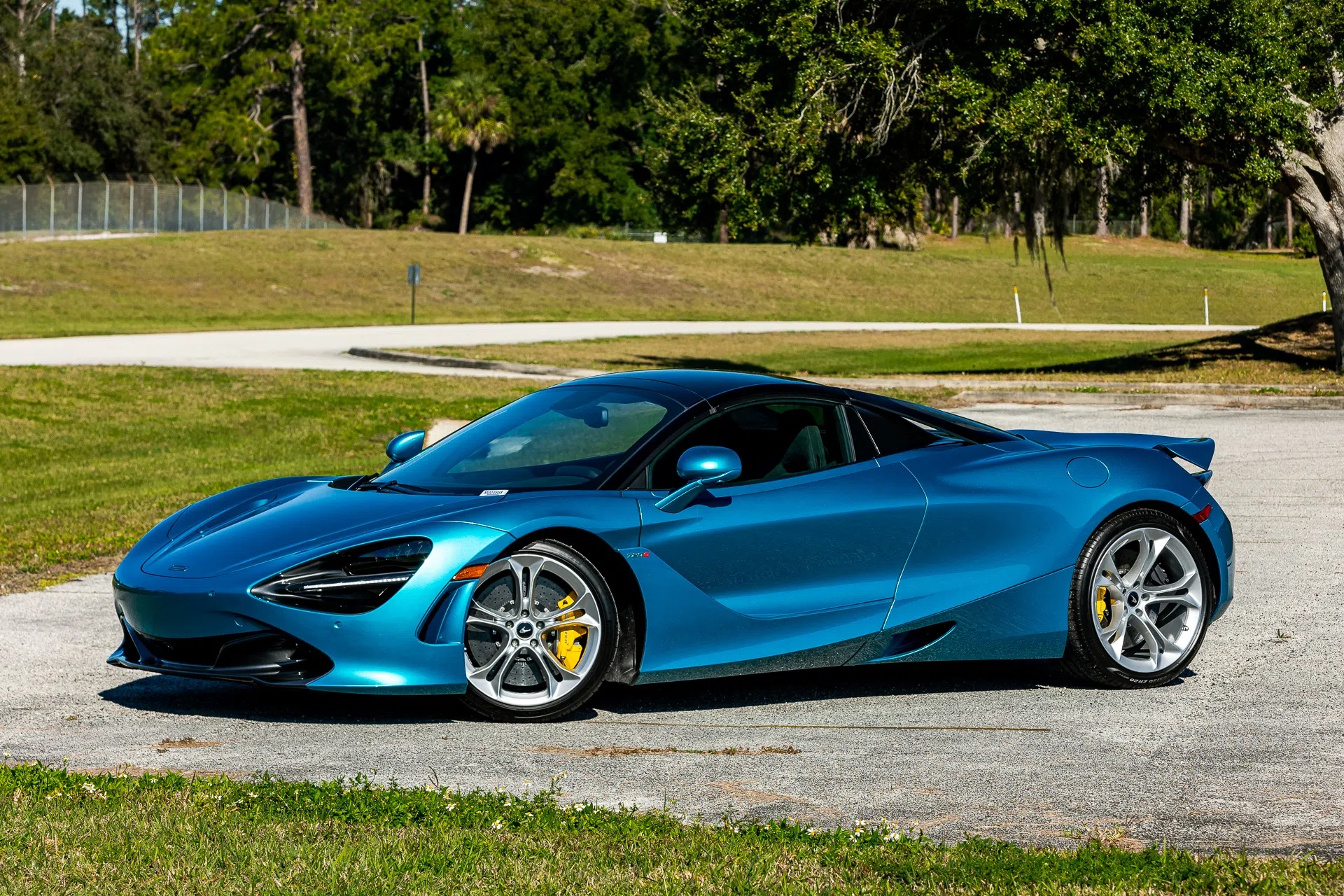 2020 McLaren 720S Spider for sale, exterior, Belize Blue