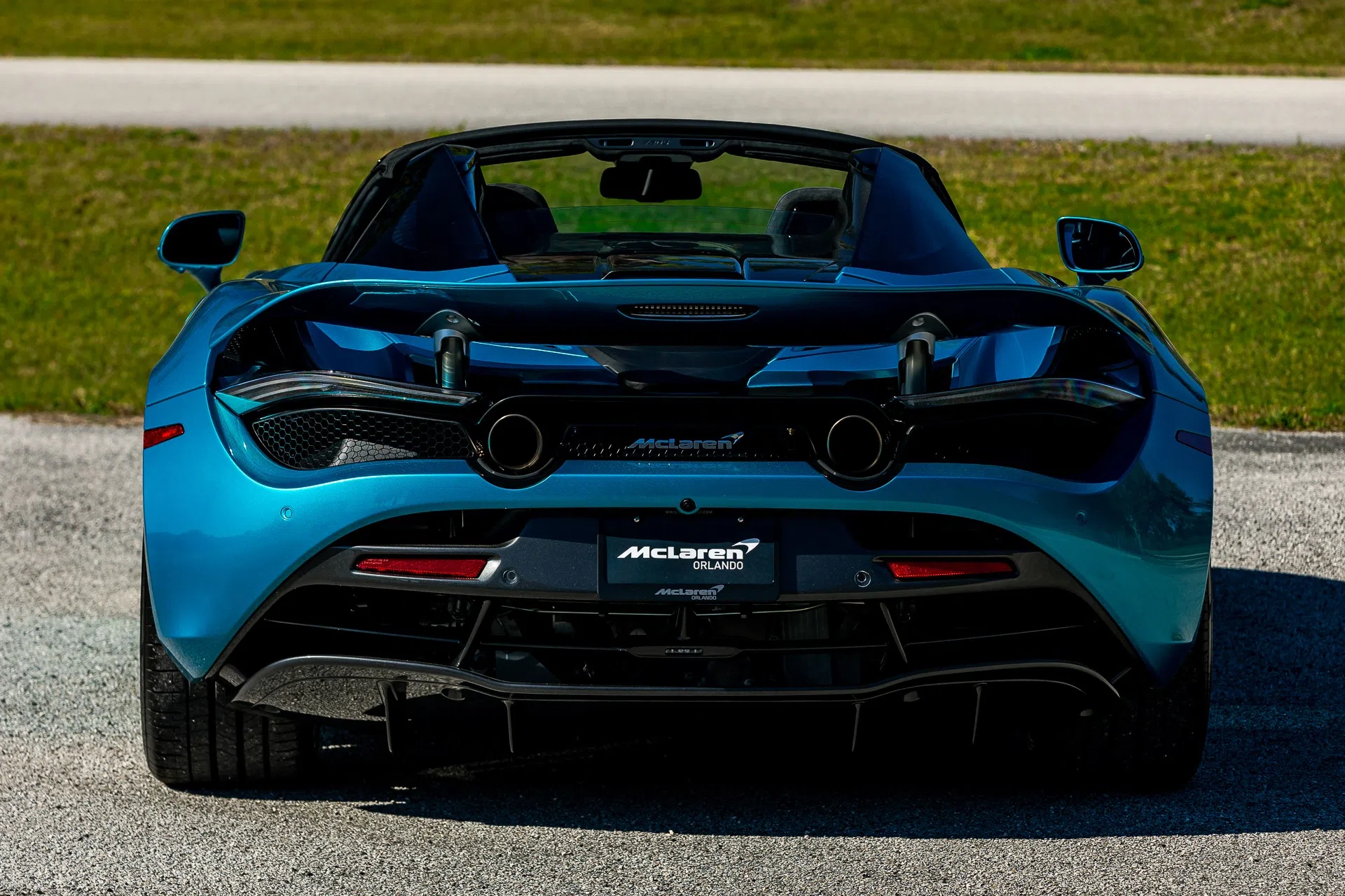 2020 McLaren 720S Spider for sale, exterior, Belize Blue