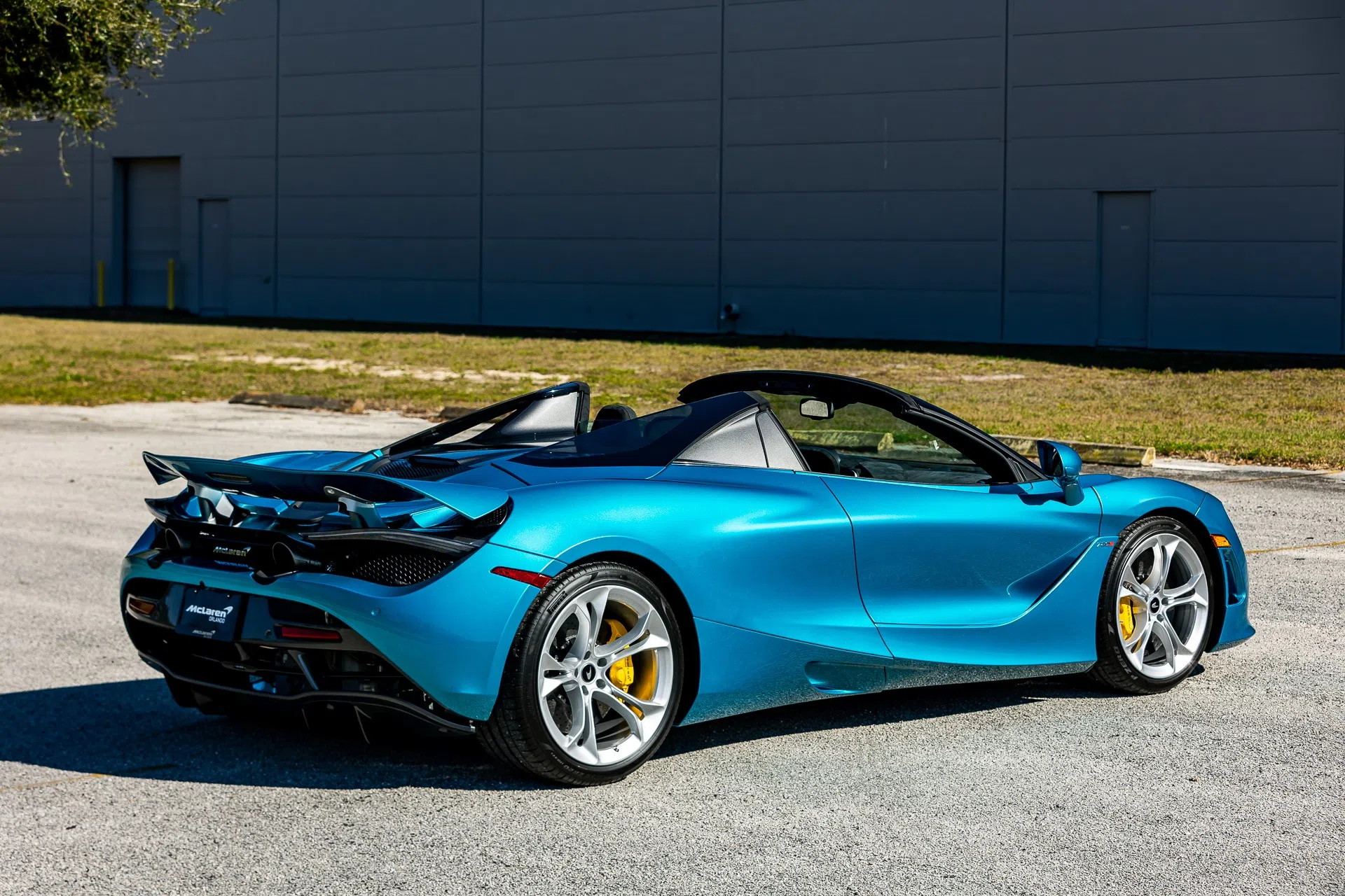 2020 McLaren 720S Spider for sale, exterior, Belize Blue