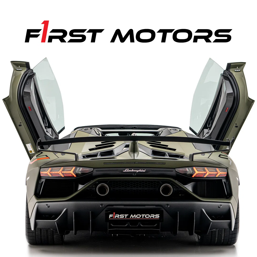 2022 Lamborghini Aventador SVJ Roadster for sale, exterior, Verde Turbine