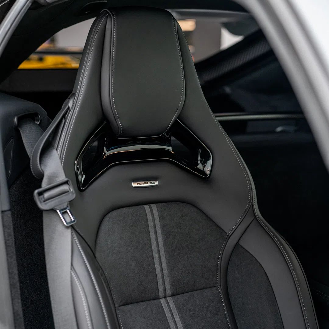 2022 Mercedes Benz AMG GT Black Series interior, seats
