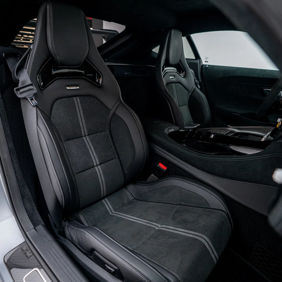 2022 Mercedes Benz AMG GT Black Series interior, seats