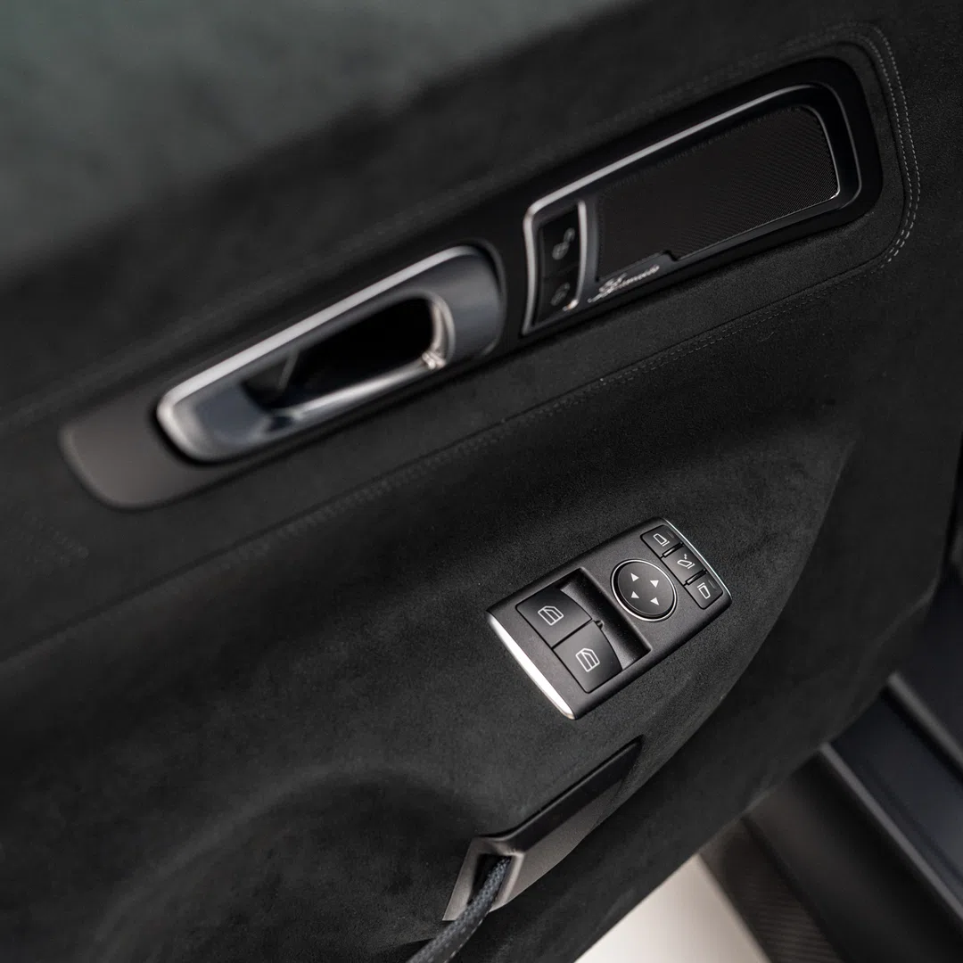 2022 Mercedes Benz AMG GT Black Series interior, door panel