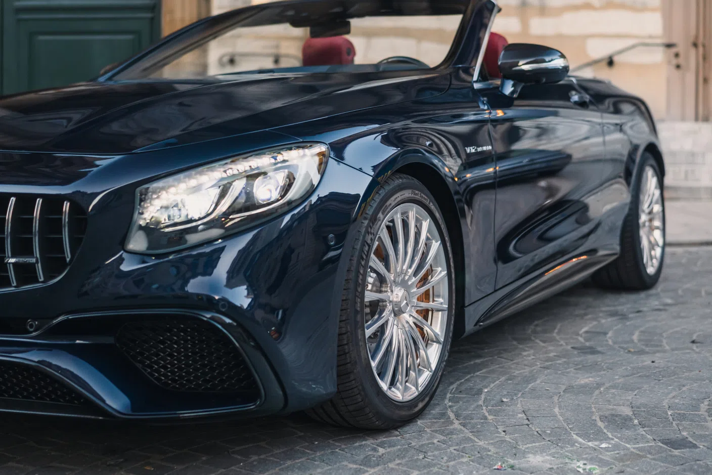 2019 Mercedes-Benz S65 AMG Convertible for sale, exterior, Bleu Cavansite métallisé