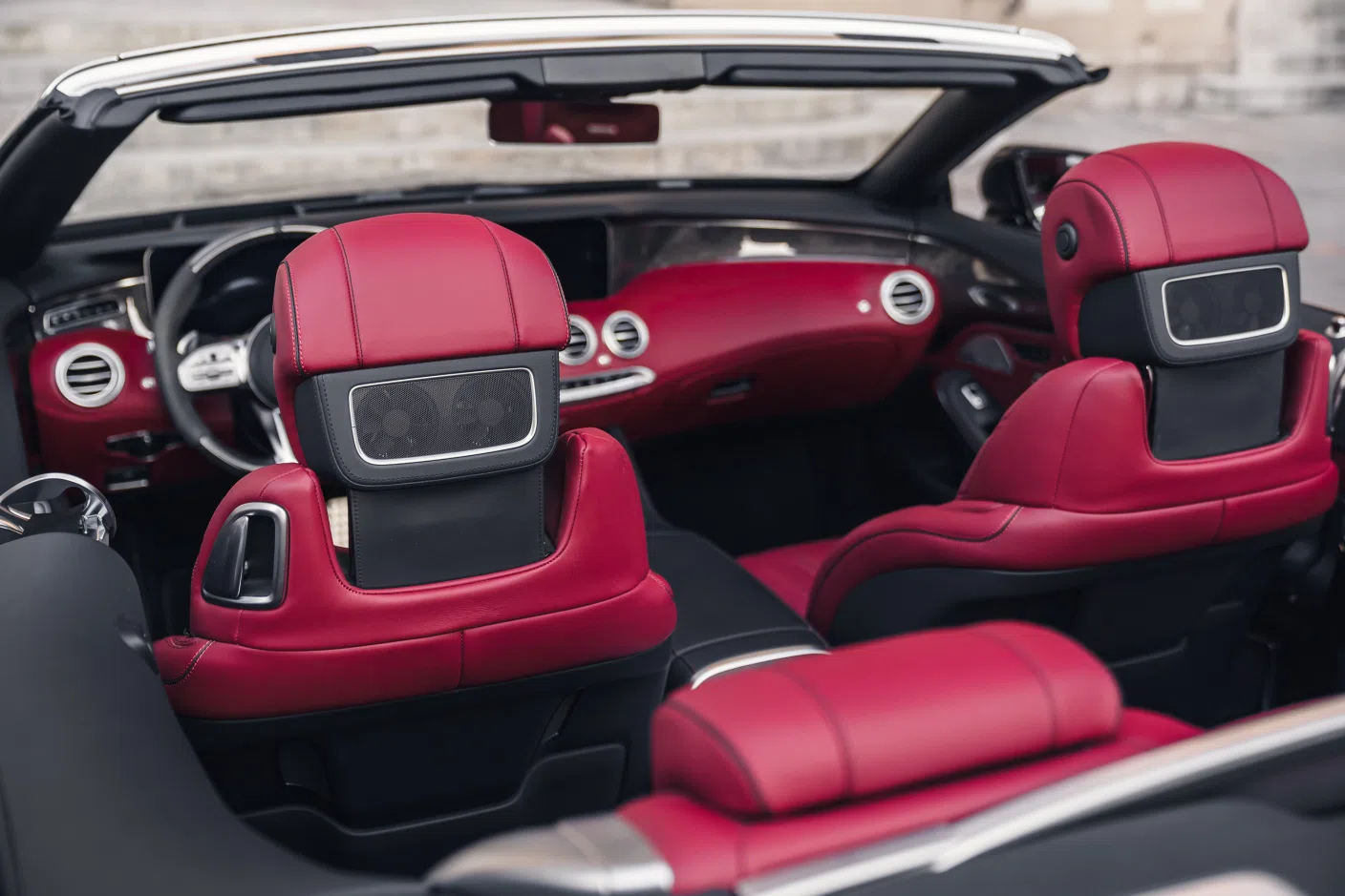 2019 Mercedes-Benz S65 AMG Convertible interior, seats